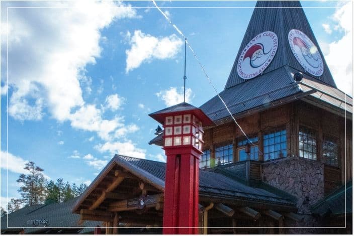 夏のフィンランドのサンタクロース村