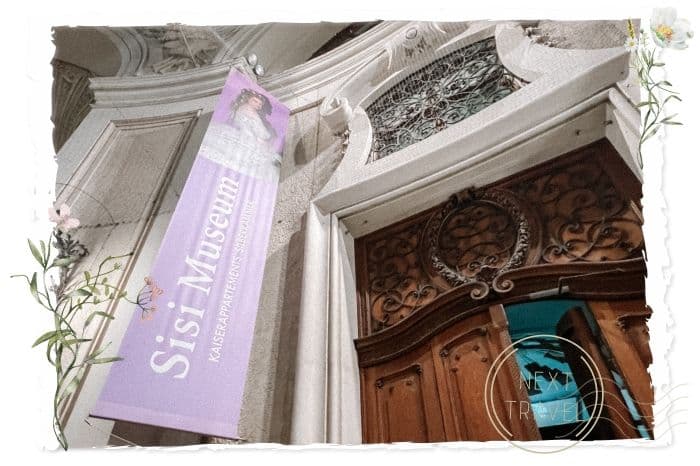 ウィーンの観光名所のシシィ博物館