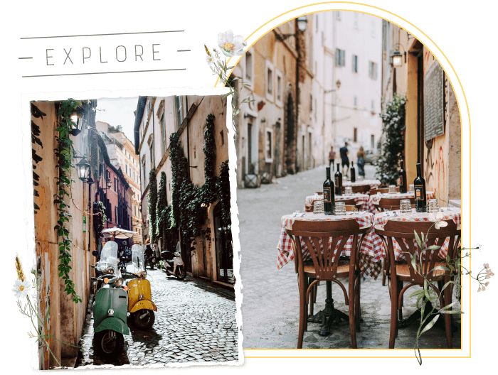 美しいヨーロッパの風景の写真