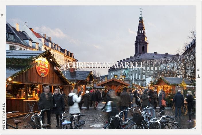 ホイブロ広場のクリスマスマーケット