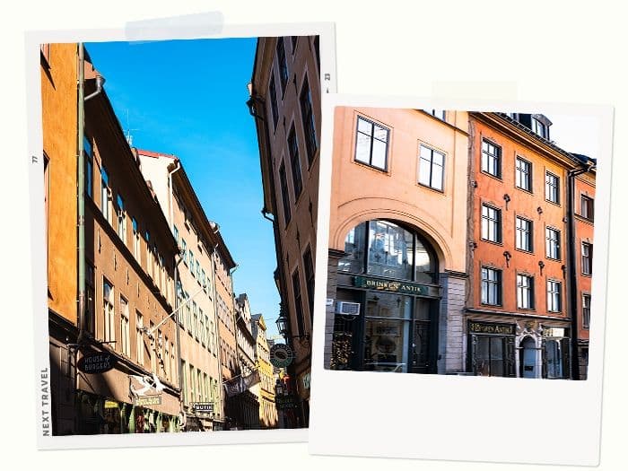 ガムラスタンでショッピング