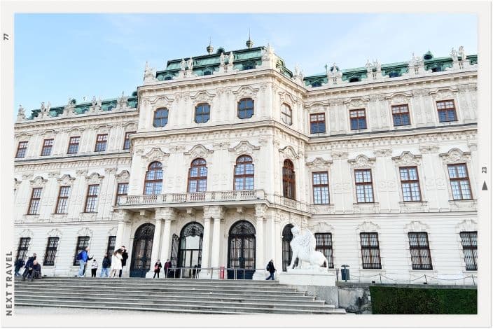 ウィーンのベルヴェデーレ宮殿