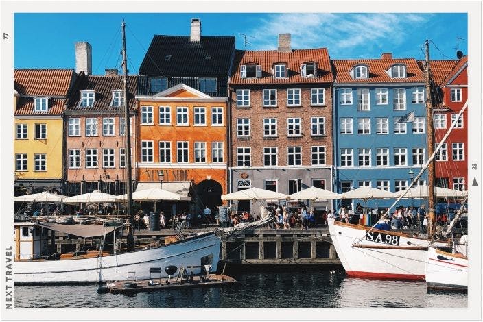 デンマークのコペンハーゲン