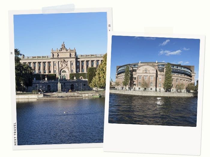 ガムラスタンのスウェーデン国会議事堂