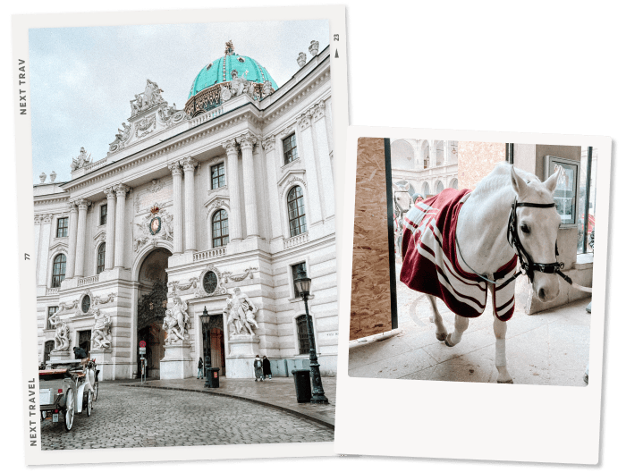 ウィーンの観光名所のホーフブルク宮殿