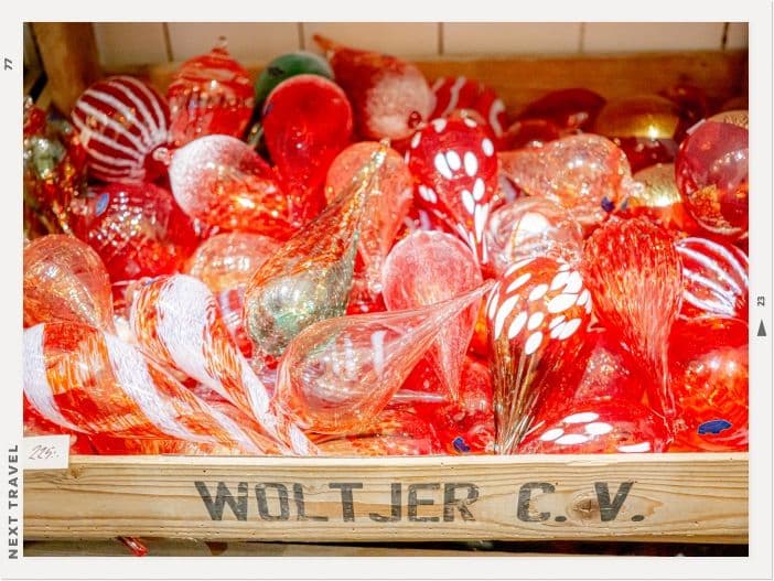 スカンセンのガラス細工