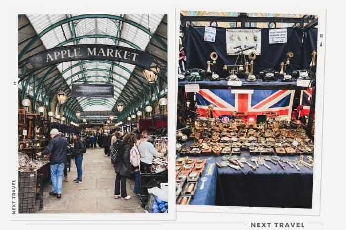 ロンドンの観光名所、買い物スポット