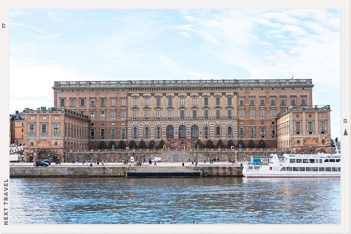 ストックホルム宮殿と衛兵