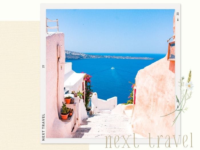 海外旅行先として人気なヨーロッパのギリシャのサントリーニ島
