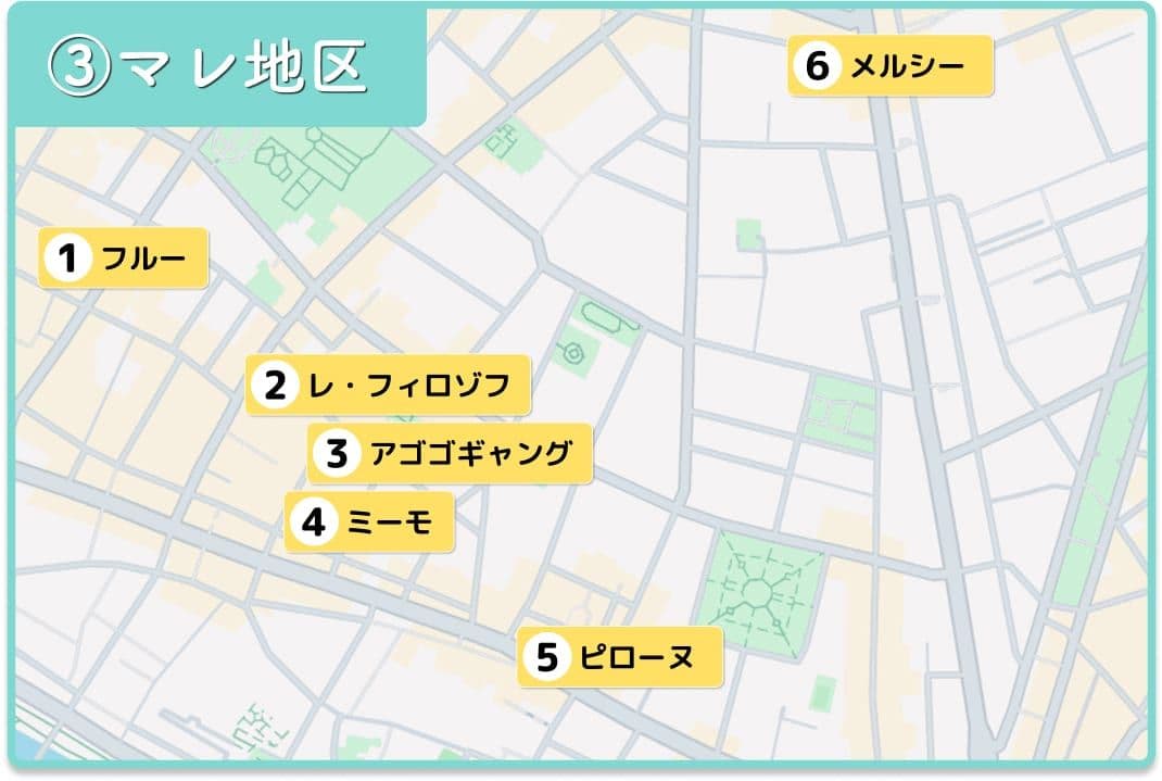 パリの地図