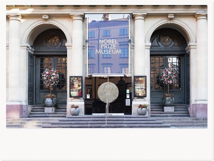 ストックホルムのノーベル博物館