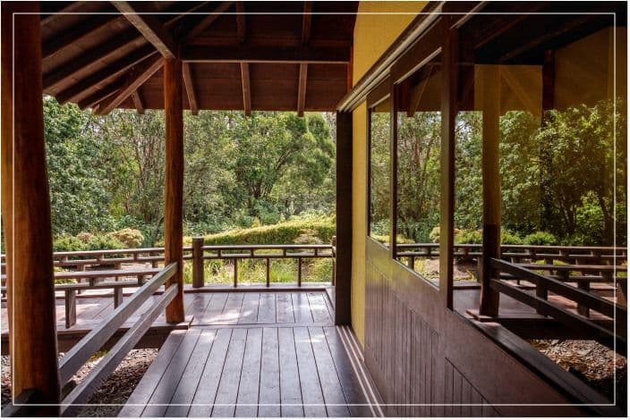 露天風呂からの景色の写真