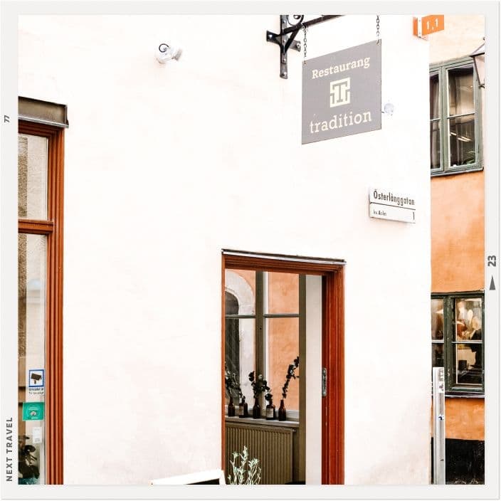 スウェーデンのレストラン、トラディッションの店舗
