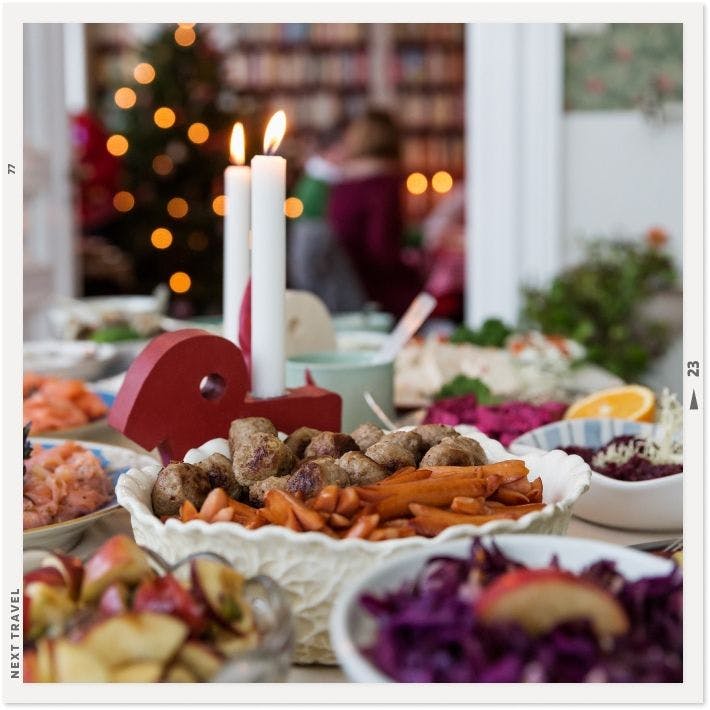 スウェーデンのクリスマス料理「ユールボード」