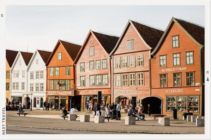 ノルウェーのベルゲン