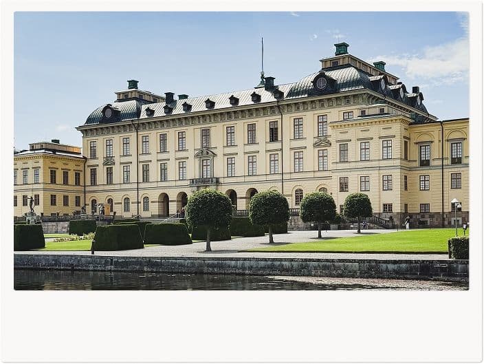 ストックホルムのドロットニングホルム宮殿