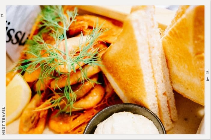 スウェーデンのエビ料理